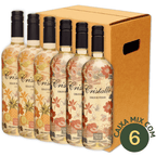 Arbugeri Cristalle Cooler Mix - 3 x Abacaxi / 3 x Pêssego