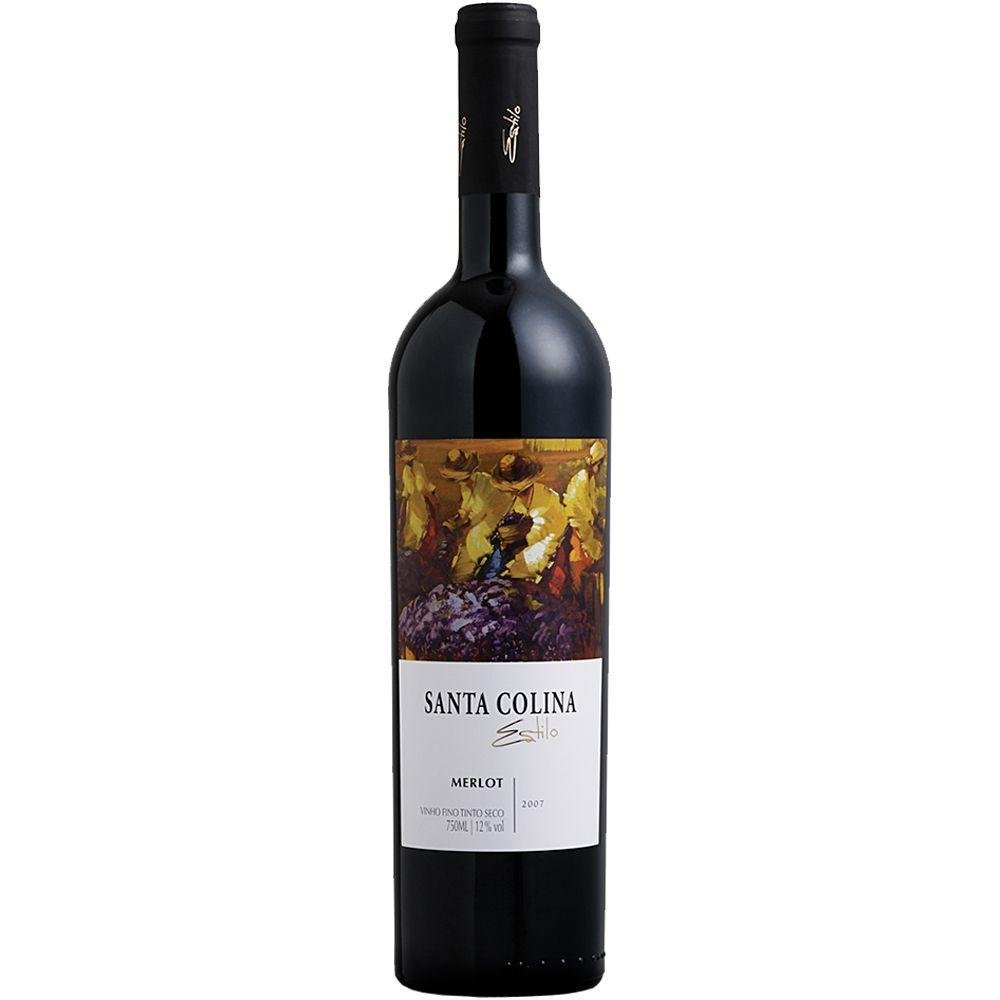 Aliança Santa Colina Estilo Merlot - Aliança - Espumantes do Sul