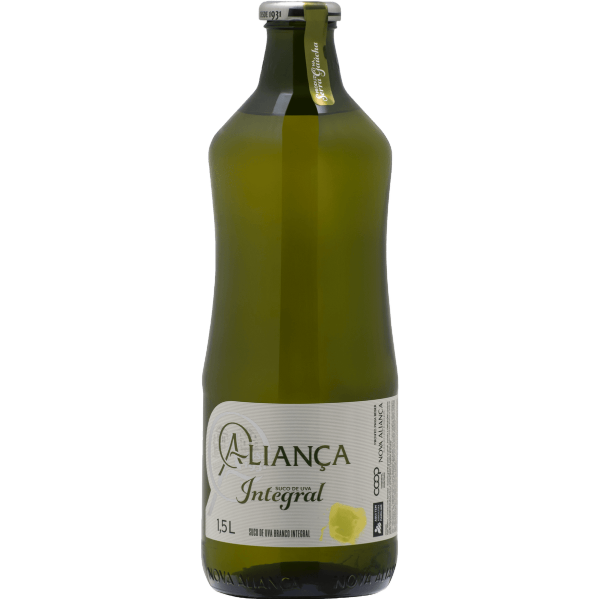 Aliança Suco de Uva Integral Branco 1,5L - Aliança - Espumantes do Sul