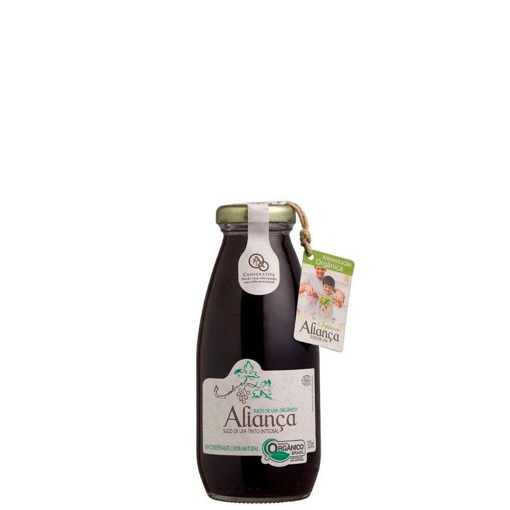 Aliança Suco de Uva Orgânico Integral 300ml - Aliança - Espumantes do Sul