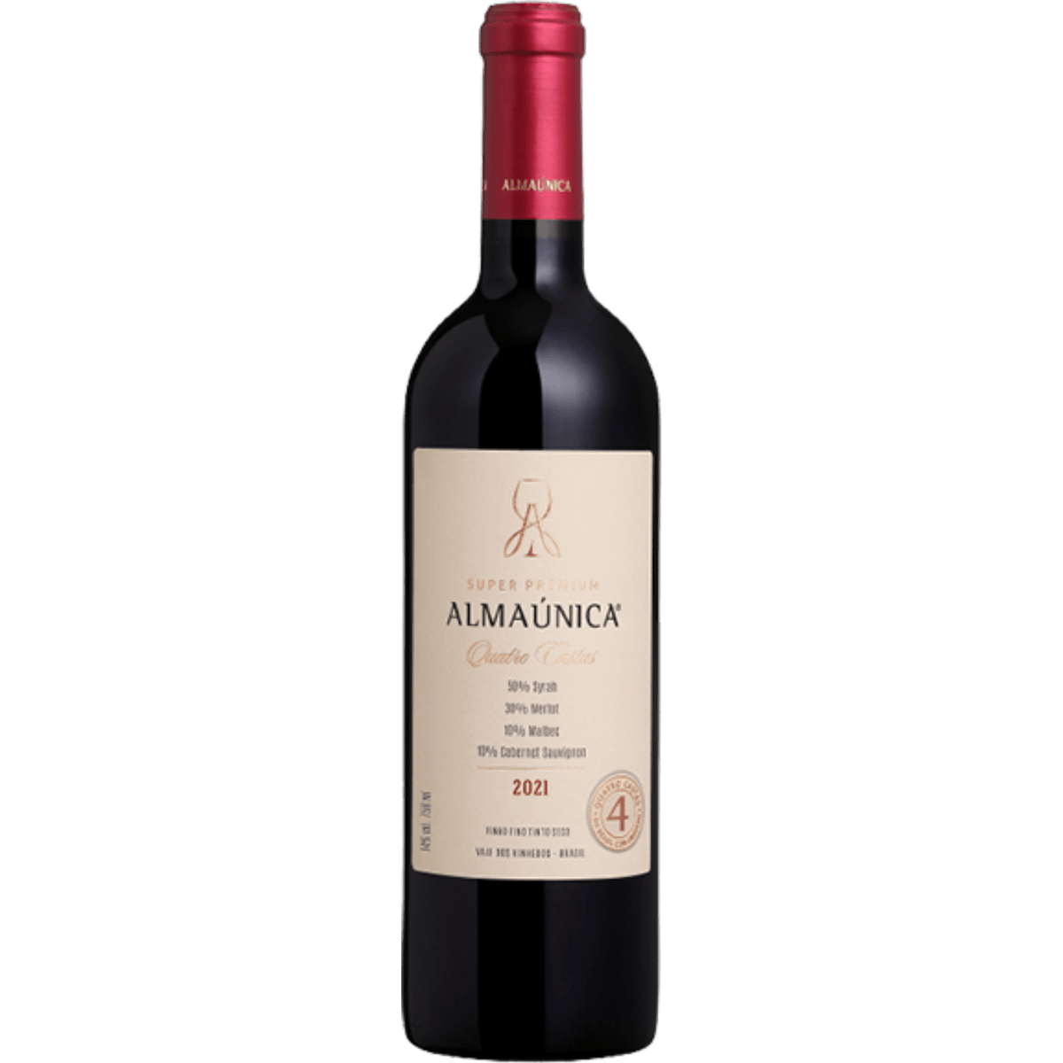 Almaúnica Quatro Castas Super Premium - Almaúnica - Espumantes do Sul