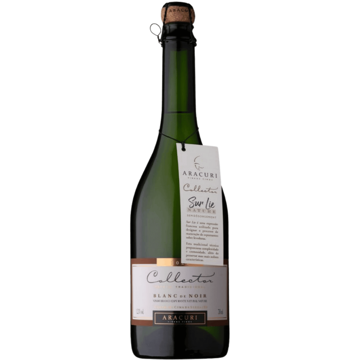 Aracuri Collector Blanc de Noir Espumante Sur Lie - Aracuri - Espumantes do Sul