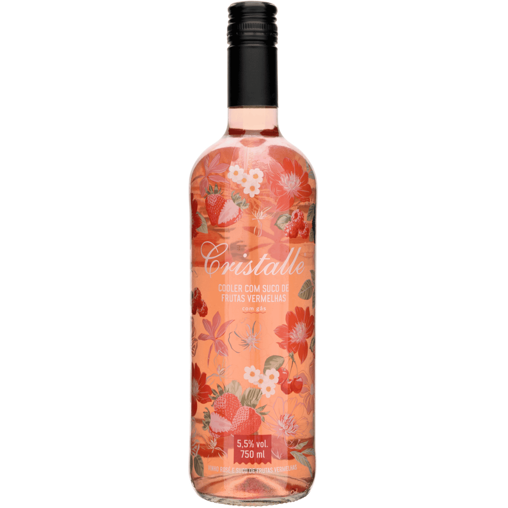 Arbugeri Cristalle Cooler de Frutas Vermelhas - Caixa com 6 - Espumantes do Sul - Espumantes do Sul