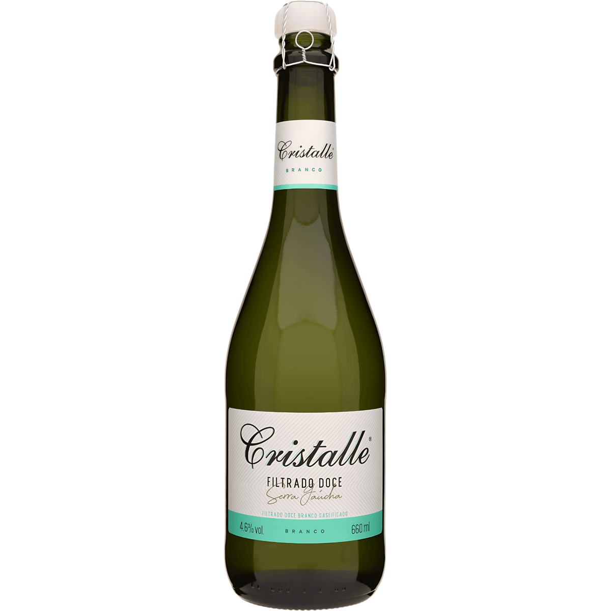 Arbugeri Cristalle Filtrado Doce - Caixa com 6 x 660ml - Arbugeri - Espumantes do Sul