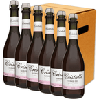 Arbugeri Cristalle Filtrado Doce Rosé - Caixa com 6 x 660ml - Arbugeri - Espumantes do Sul