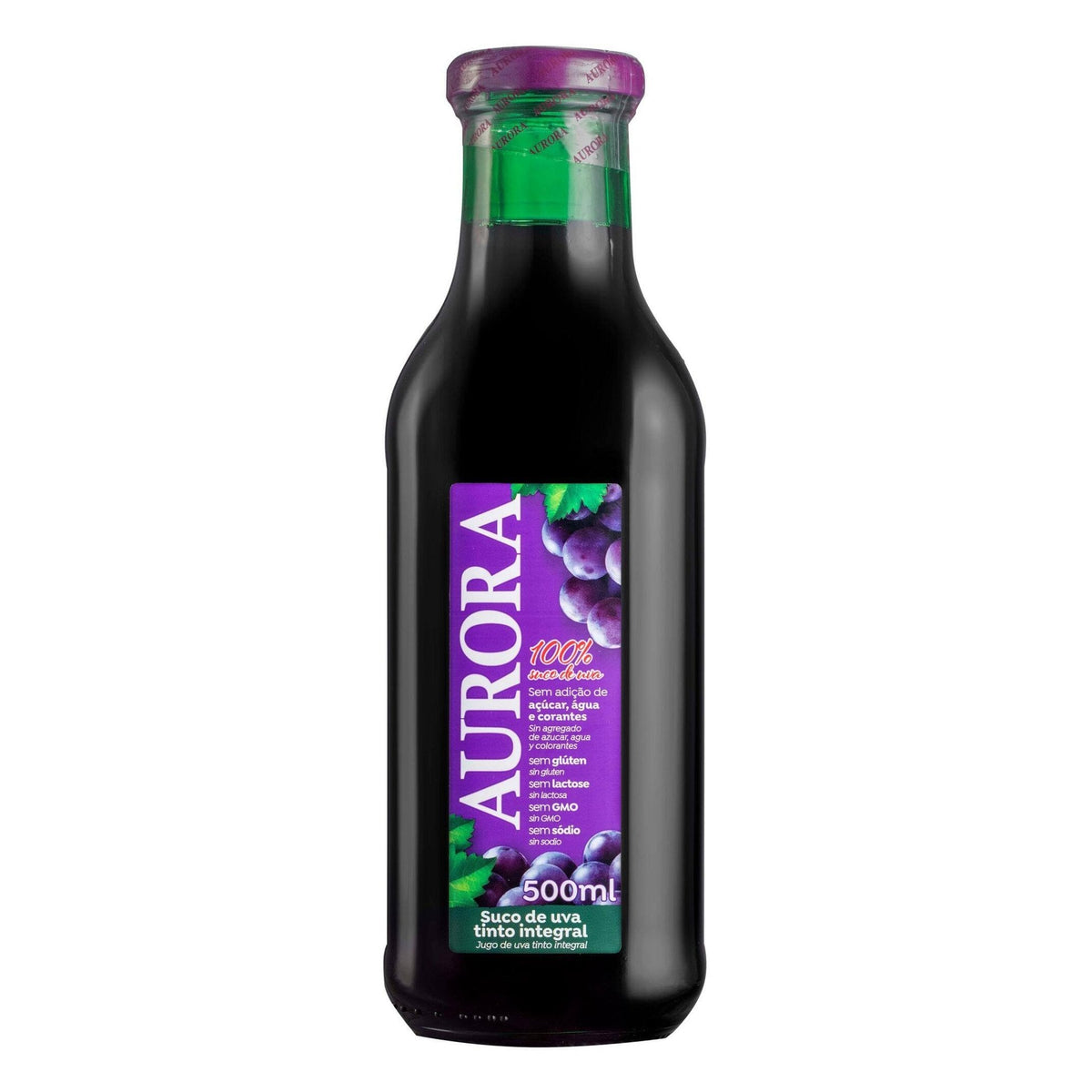 Aurora Suco de Uva Integral 500ml - Aurora - Espumantes do Sul