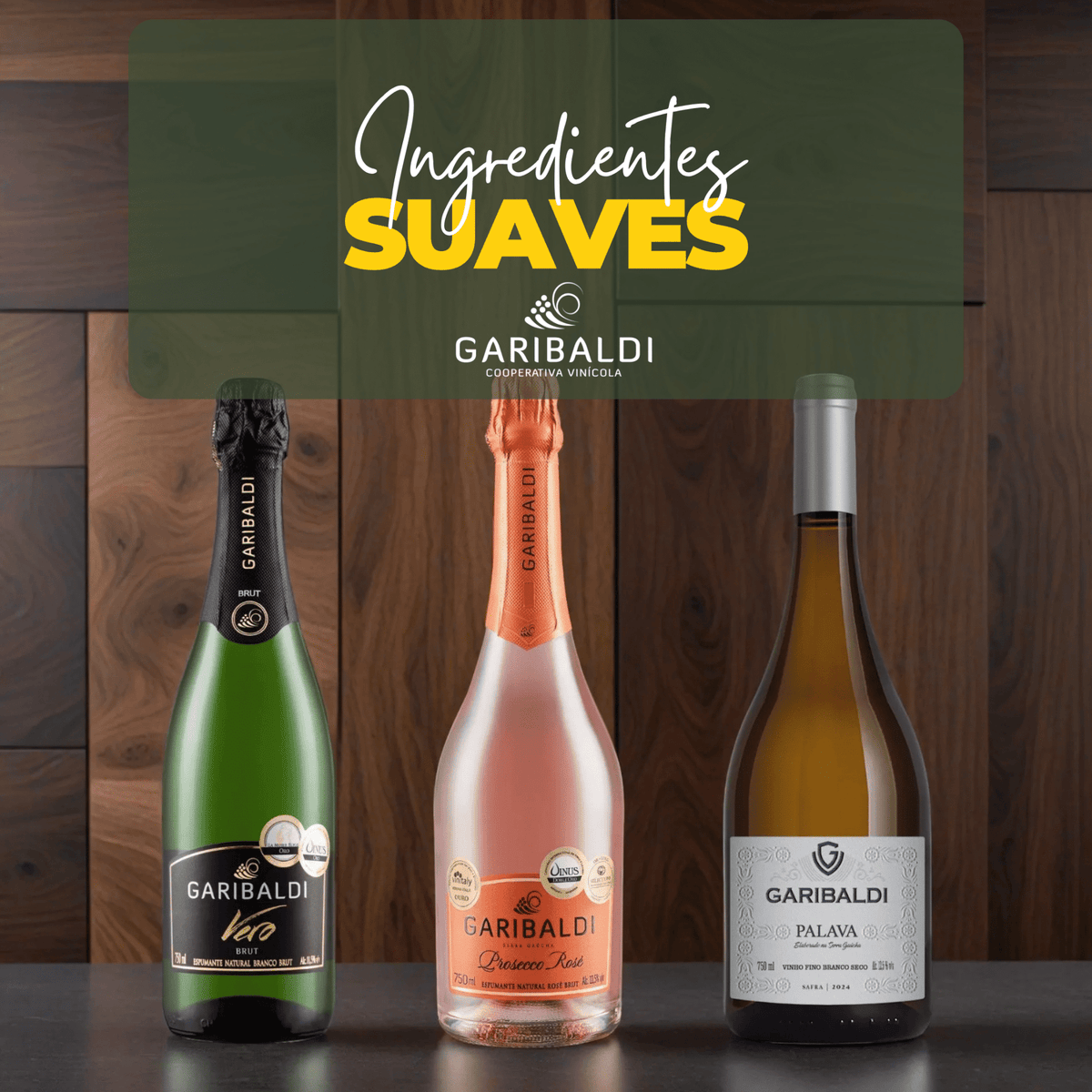 Caixa Misteriosa Garibaldi Masterchef - Garibaldi - Espumantes do Sul
