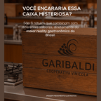 Caixa Misteriosa Garibaldi Masterchef - Garibaldi - Espumantes do Sul
