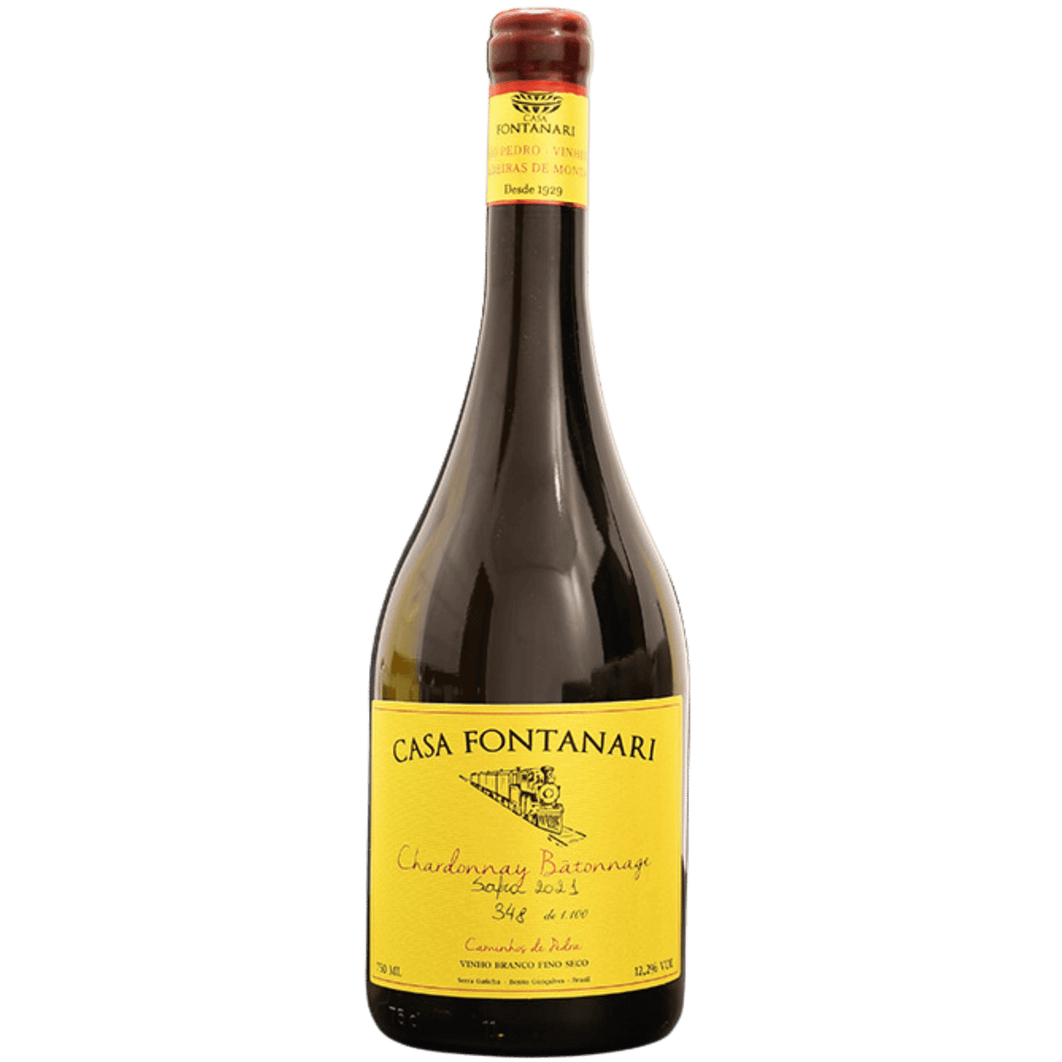 Casa Fontanari Battonage Chardonnay - Casa Fontanari - Espumantes do Sul