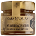 Casa Madeira Mel Flores Silvestres Com Pedaços de Favo 200g - Casa Madeira - Espumantes do Sul