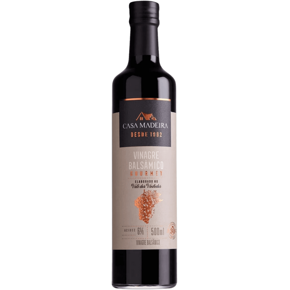 Casa Madeira Vinagre Gourmet Balsâmico 500ml - Casa Madeira - Espumantes do Sul
