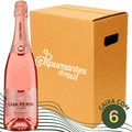 Casa Perini Espumante Brut Rosé - Caixa com 6 - Casa Perini - Espumantes do Sul