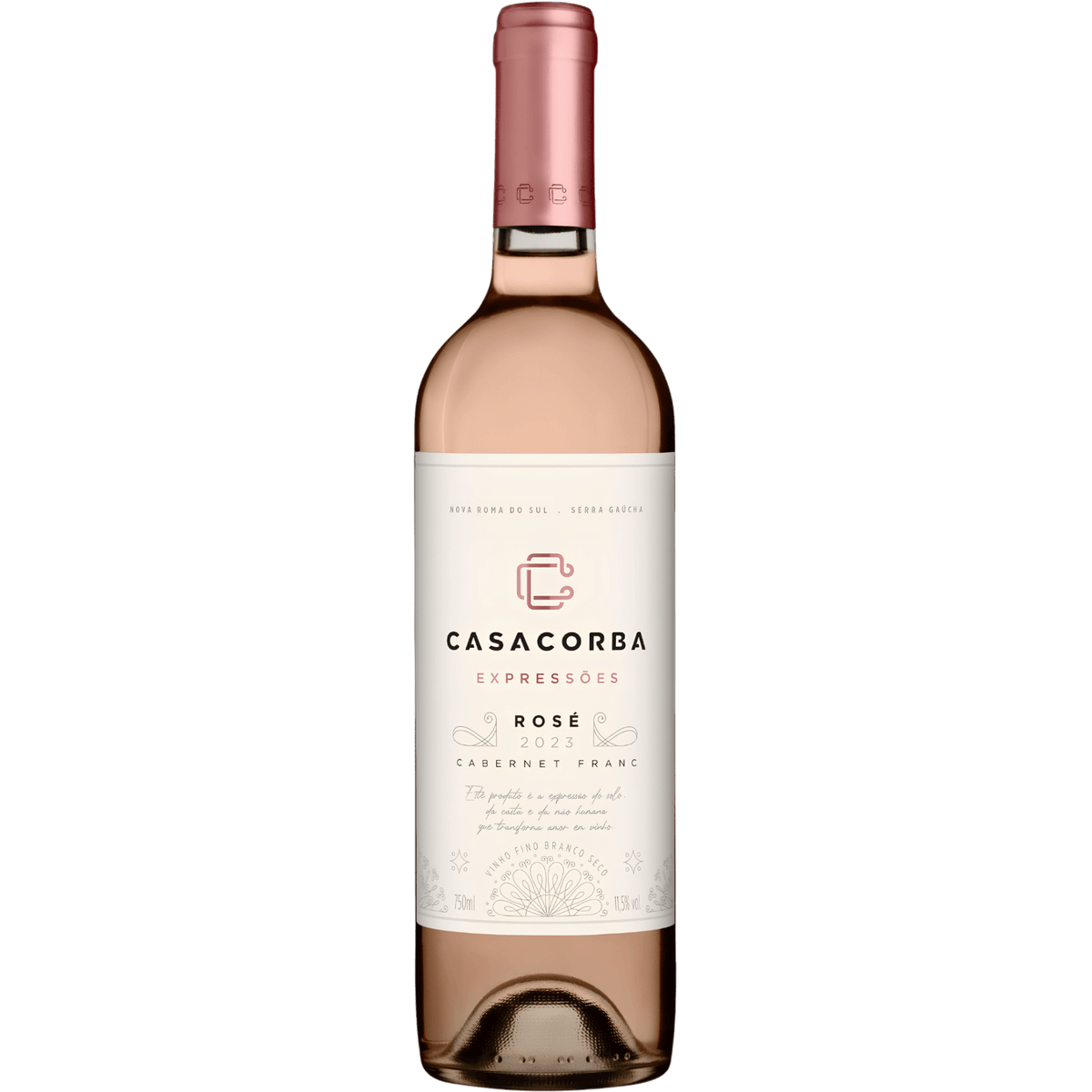 Casacorba Expressões Cabernet Franc Rosé - Casacorba - Espumantes do Sul