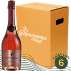 Castellamare Espumante Brut Rosé - Caixa com 6 - Castellamare - Espumantes do Sul