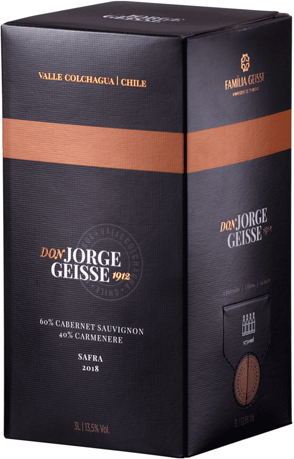 Cave Geisse Don Jorge Geisse Bag in Box 3L - Cave Geisse - Espumantes do Sul