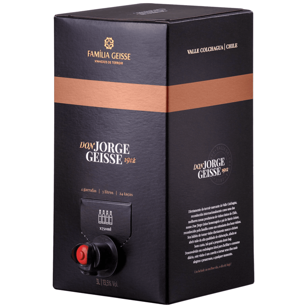 Cave Geisse Don Jorge Geisse Bag in Box 3L - Cave Geisse - Espumantes do Sul