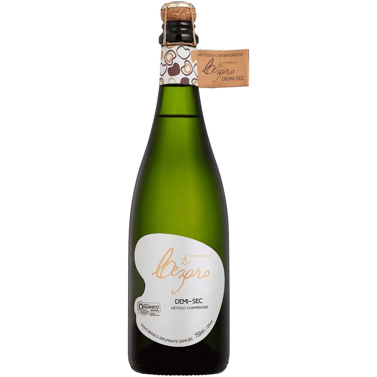 De Cezaro Espumante Orgânico Demi Sec - De Cezaro - Espumantes do Sul