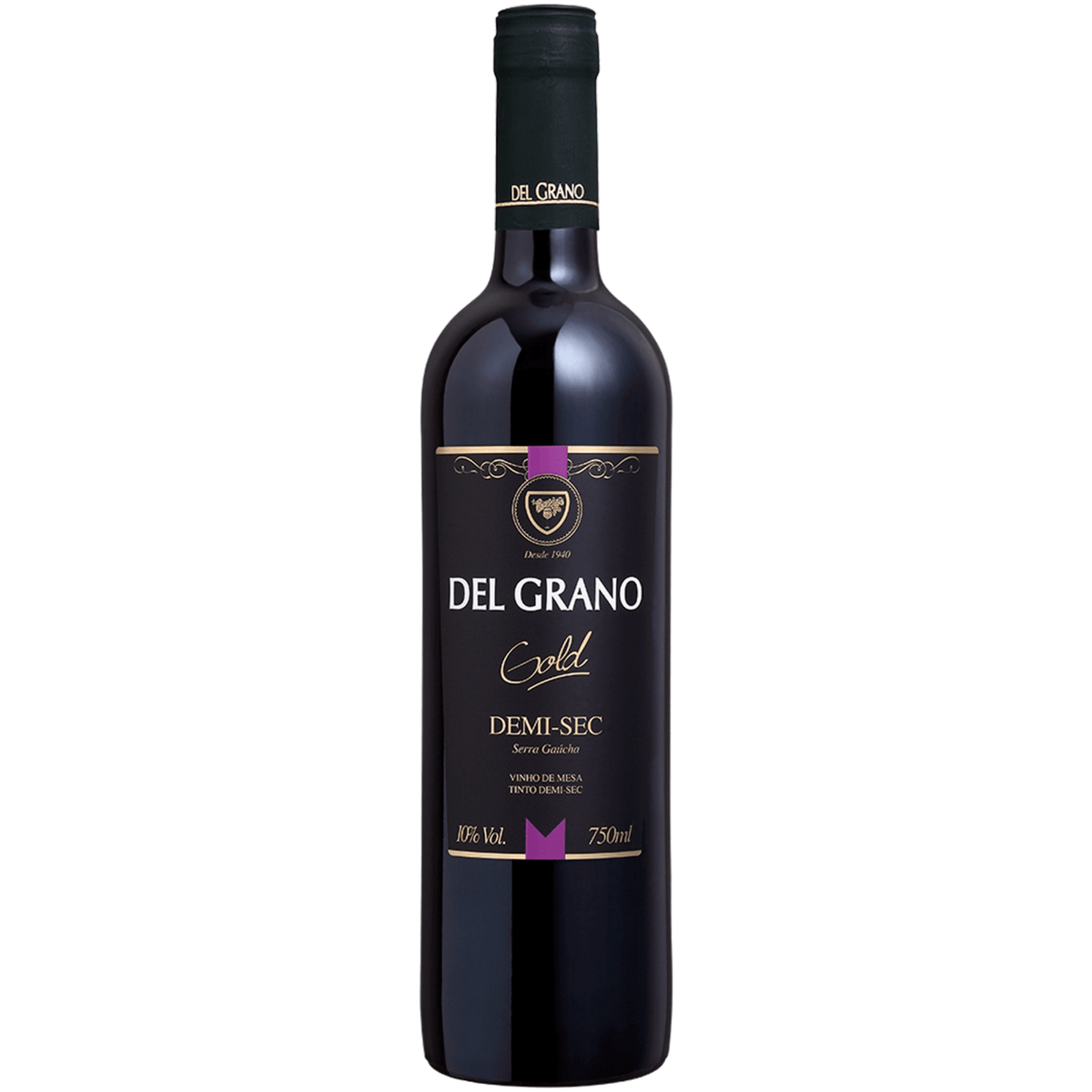Del Grano Gold Vinho Tinto Demi - Sec - Del Grano - Espumantes do Sul