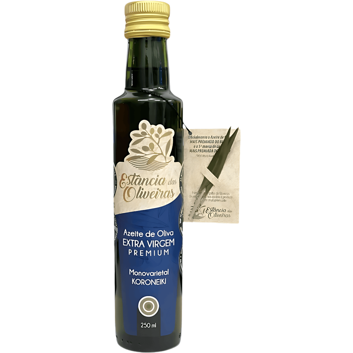 Estância das Oliveiras Azeite de Oliva Extra Virgem Koroneiki 250ml - Estância das Oliveiras - Espumantes do Sul