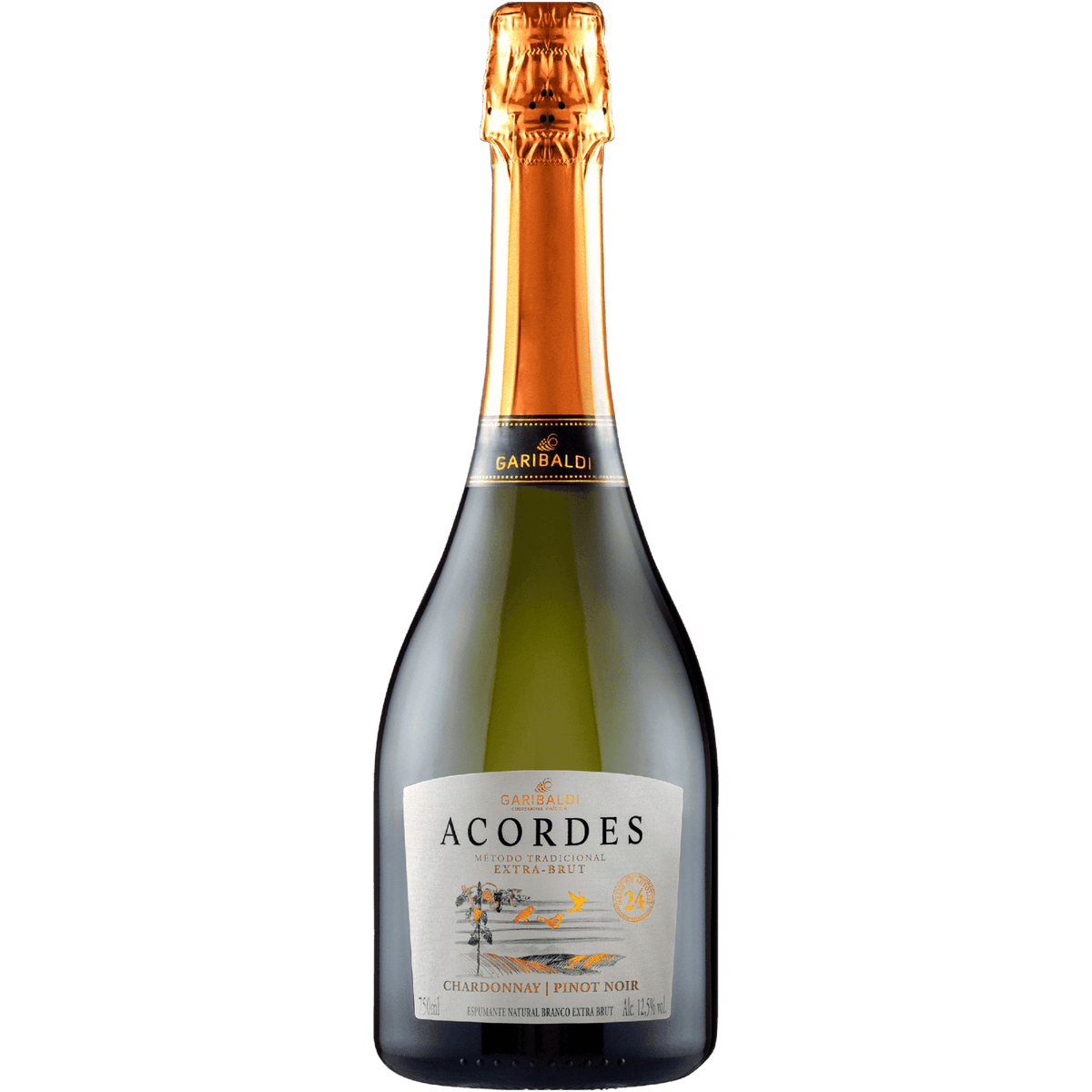 Garibaldi Acordes Champenoise Espumante Extra Brut - Garibaldi - Espumantes do Sul