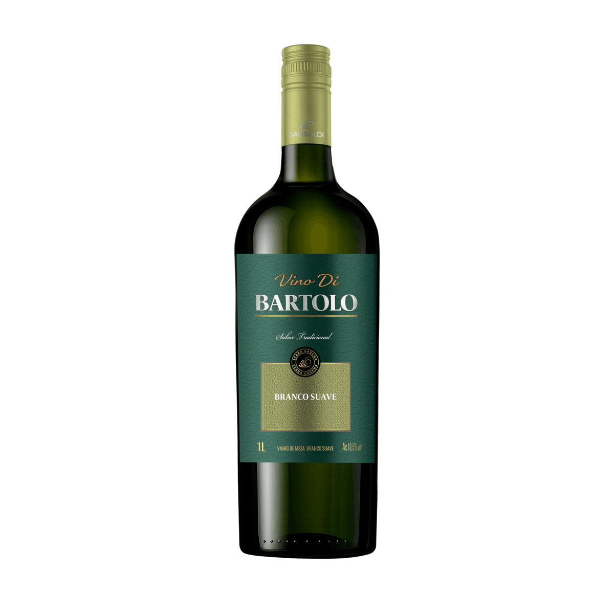 Garibaldi Di Bartolo Branco Suave 1L - Garibaldi - Espumantes do Sul