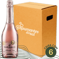 Garibaldi Espumante Moscatel Rosé - Caixa com 6 - Garibaldi - Espumantes do Sul