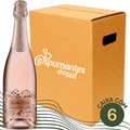 Garibaldi Floratta Espumante Moscatel Rosé - Caixa com 6 - Garibaldi - Espumantes do Sul