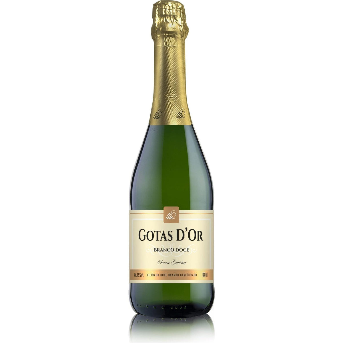 Garibaldi Gotas D'Or Filtrado Doce - Garibaldi - Espumantes do Sul