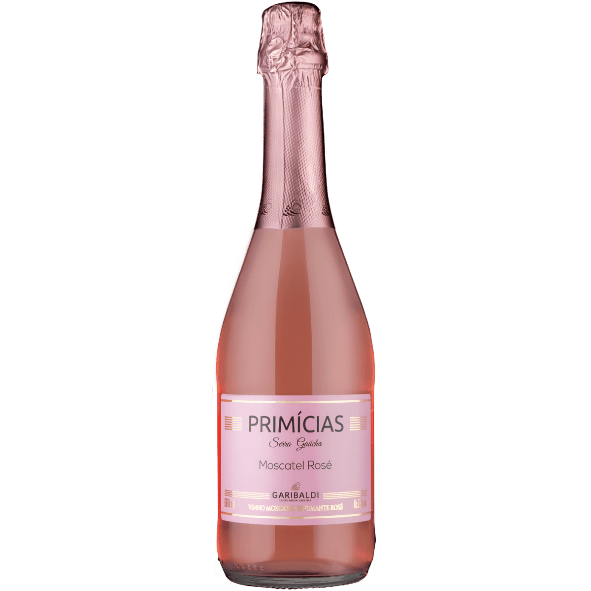 Garibaldi Primicias Espumante Moscatel Rosé - Garibaldi - Espumantes do Sul