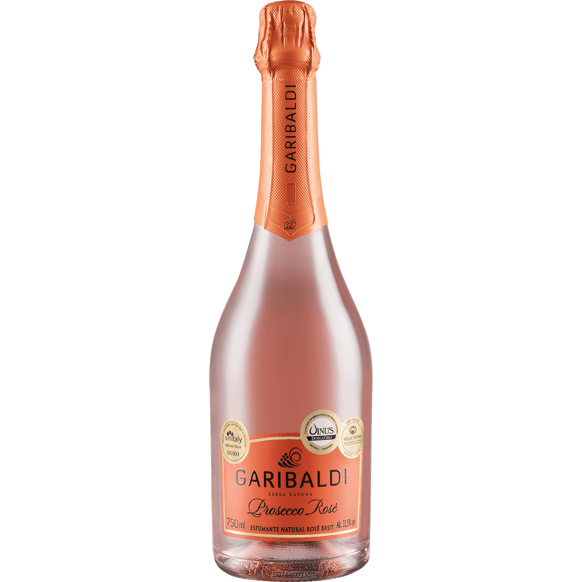 Garibaldi Prosecco Espumante Brut Rosé - Garibaldi - Espumantes do Sul