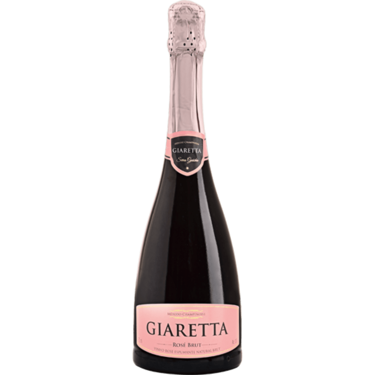 Giaretta Champenoise Espumante Brut Rosé - Giaretta - Espumantes do Sul