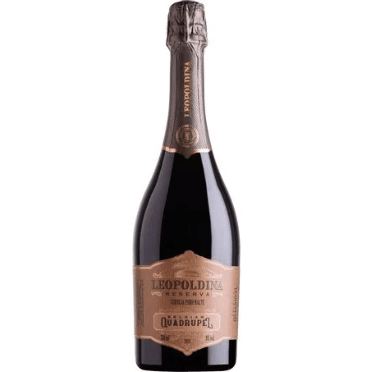 Leopoldina Cerveja Belgian Quadrupel 750ml - Leopoldina - Espumantes do Sul