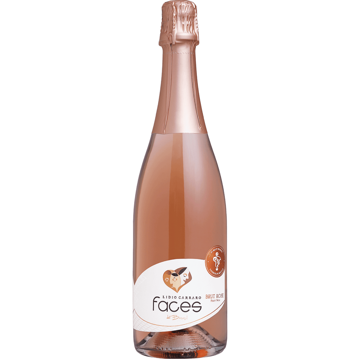 Lídio Carraro Faces do Brasil Espumante Brut Rosé - Lídio Carraro - Espumantes do Sul