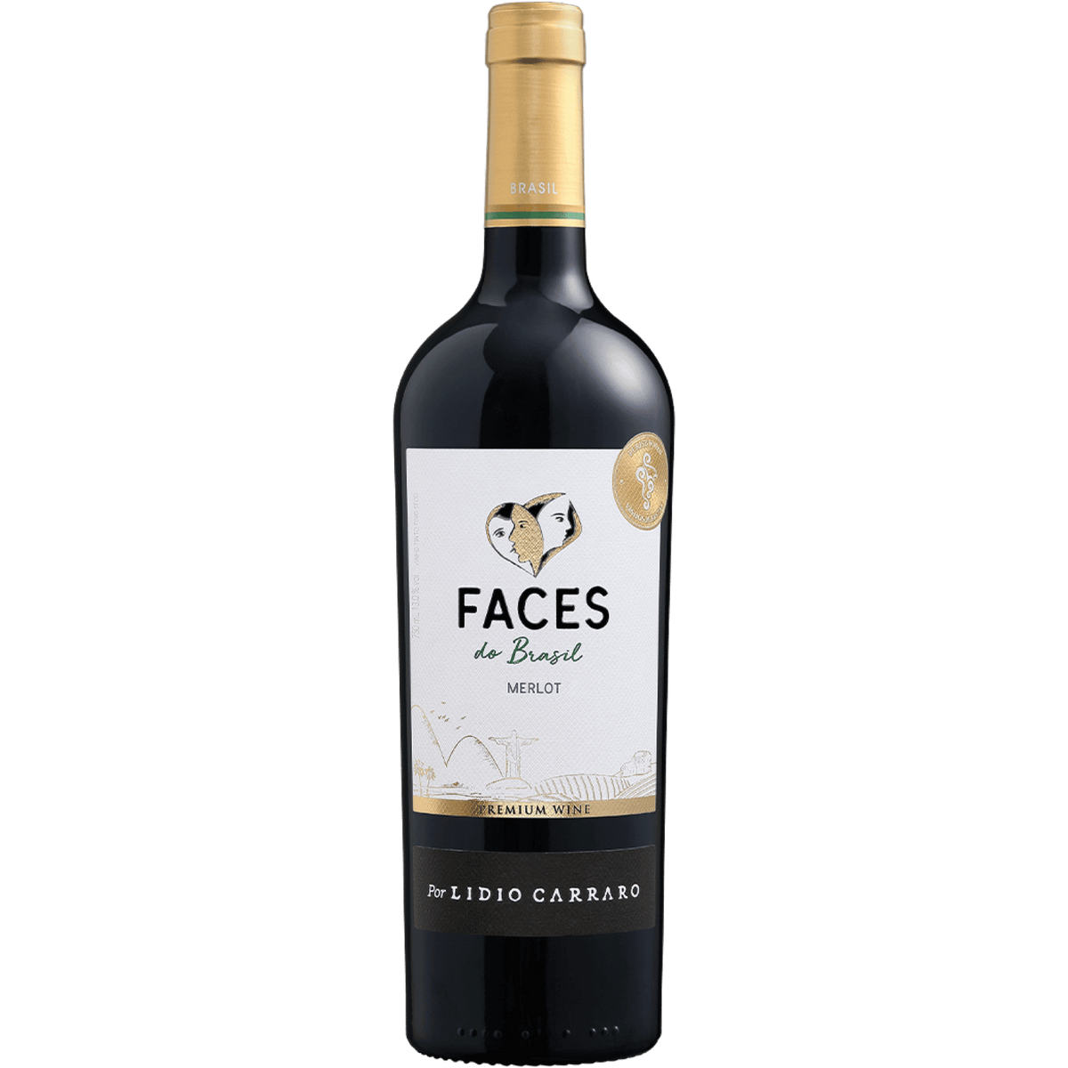 Lídio Carraro Faces do Brasil Merlot - Lídio Carraro - Espumantes do Sul