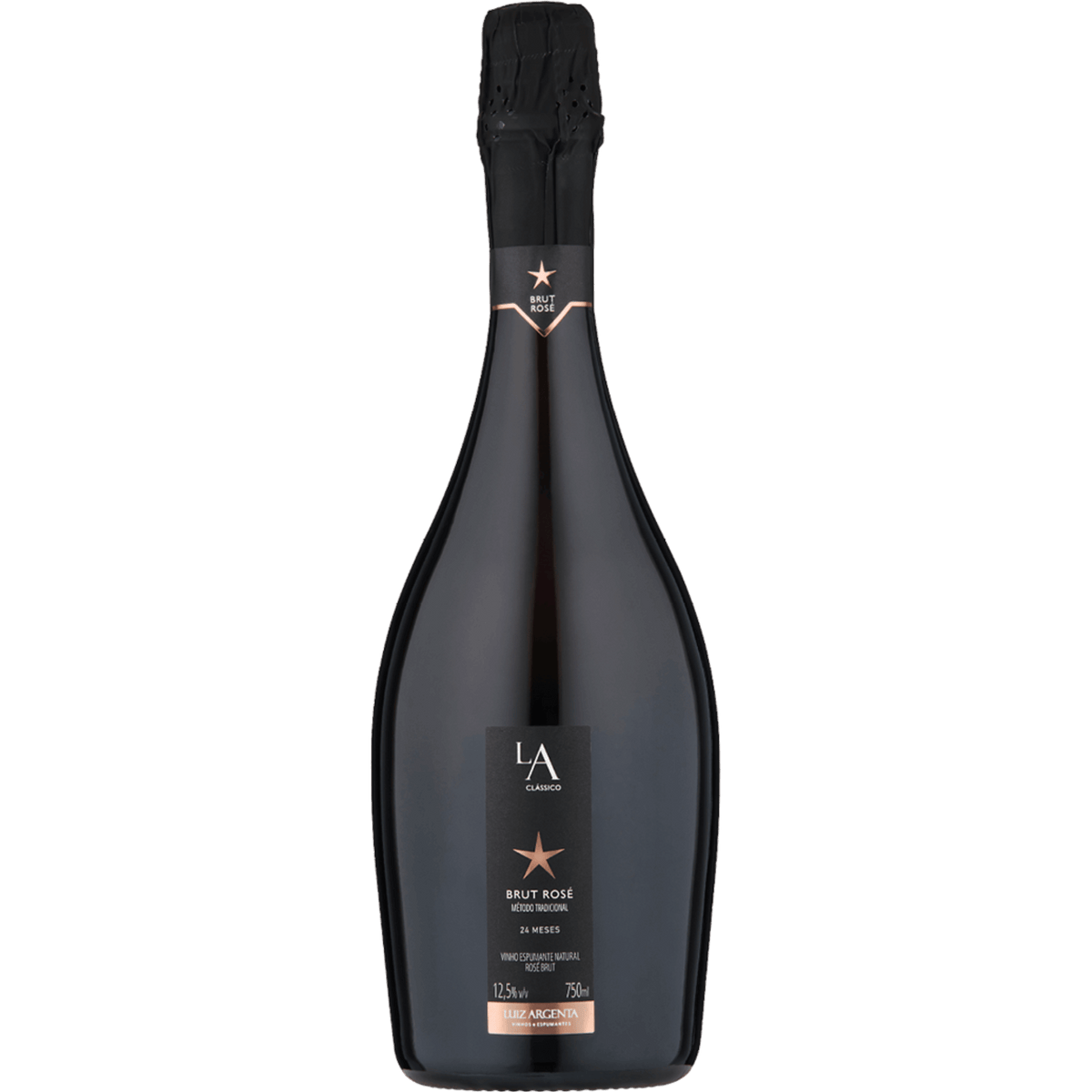 Luiz Argenta L.A. Clássico Espumante Brut Rosé - Luiz Argenta - Espumantes do Sul