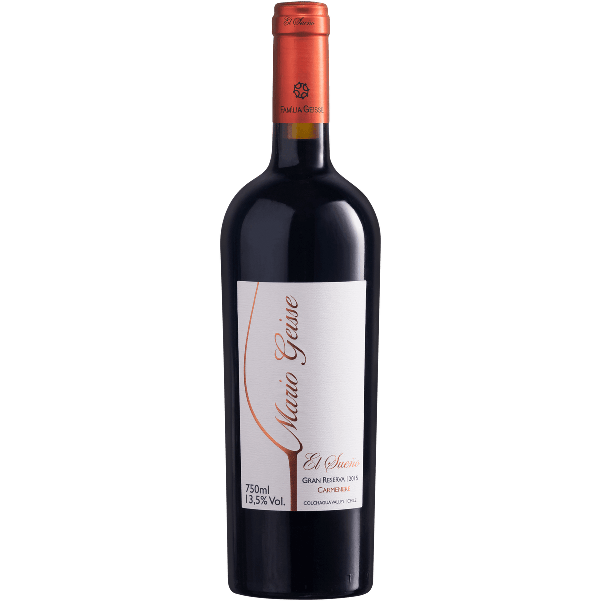 Mario Geisse El Sueño Gran Reserva Carmenére - Cave Geisse - Espumantes do Sul