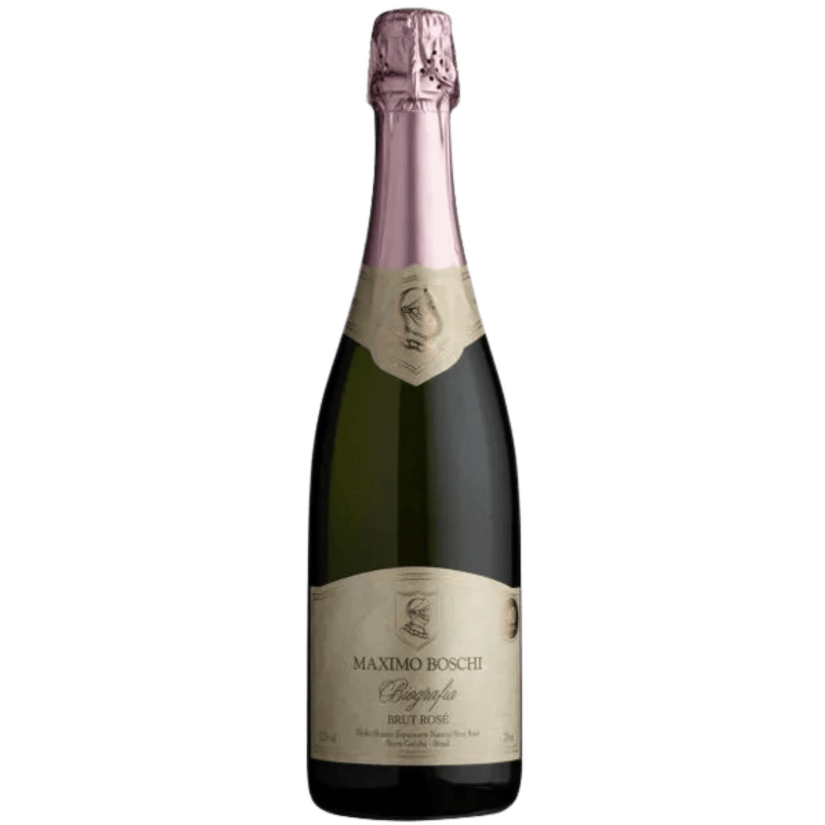 Maximo Boschi Biografia Espumante Brut Rosé - Maximo Boschi - Espumantes do Sul