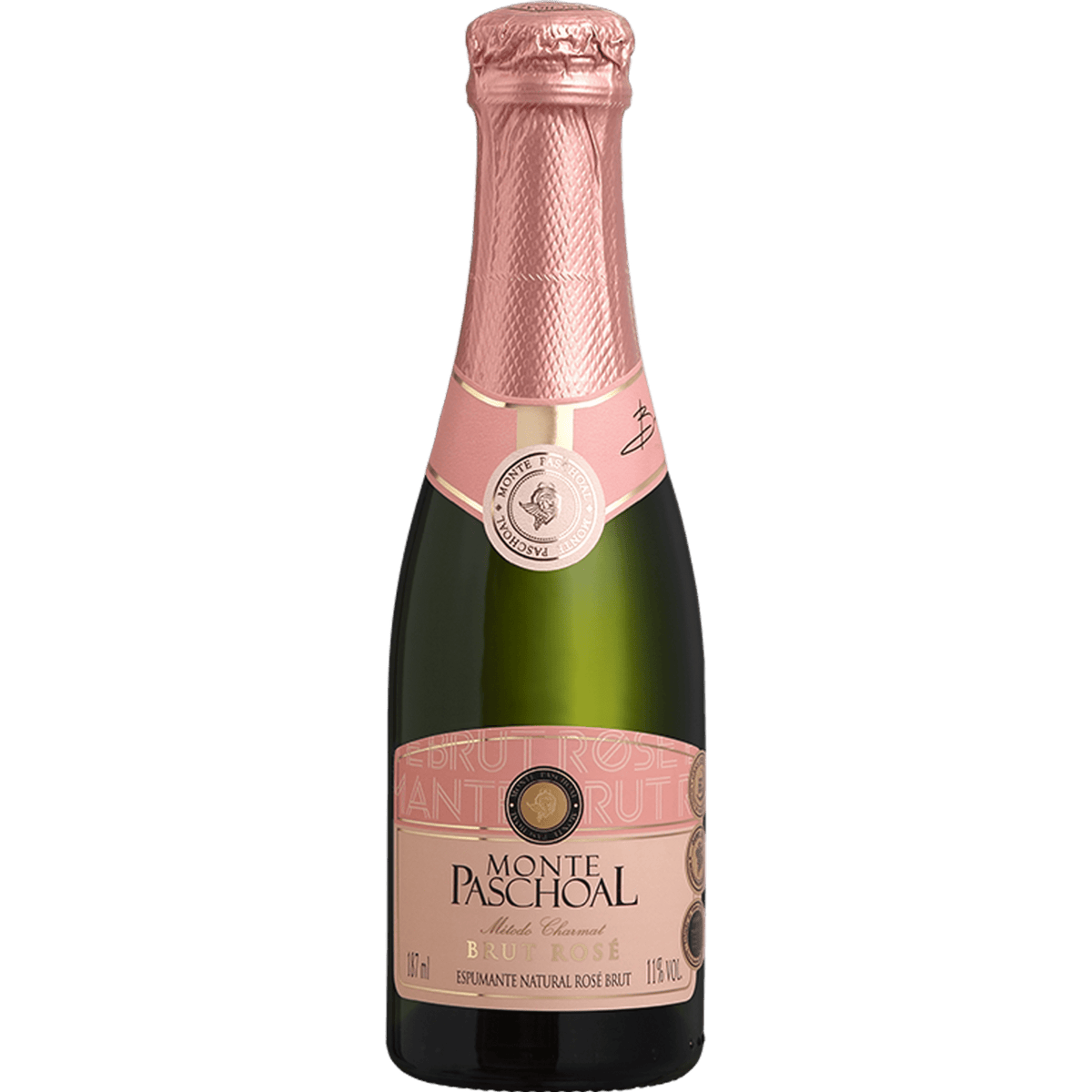 Monte Paschoal Espumante Brut Rosé 187ml - Monte Paschoal - Espumantes do Sul