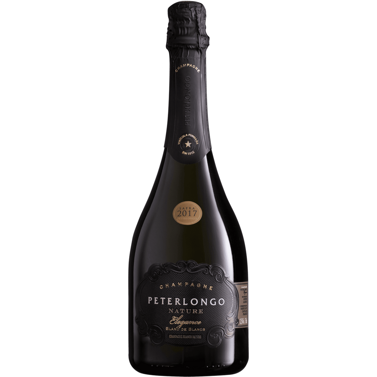 Peterlongo Elegance Champagne Espumante Nature - Peterlongo - Espumantes do Sul