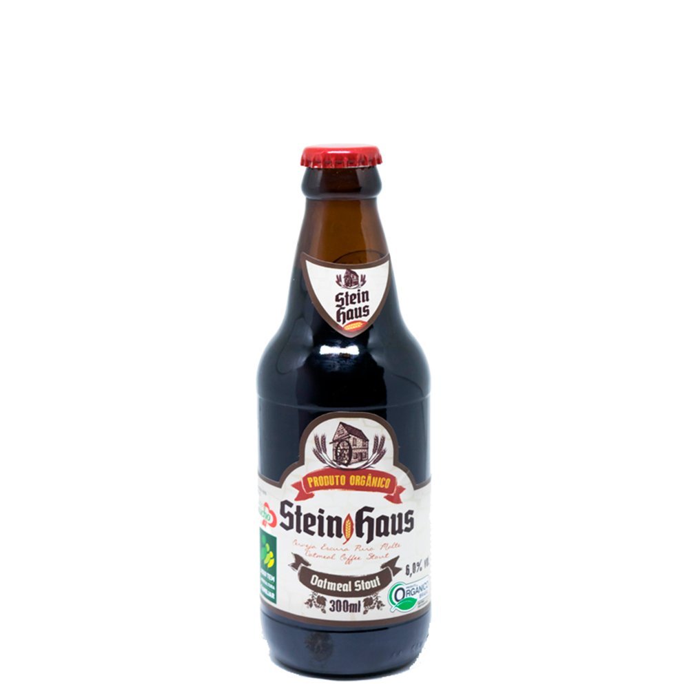SteinHaus Cerveja Orgânica Oatmeal Coffe Stout - SteinHaus - Espumantes do Sul