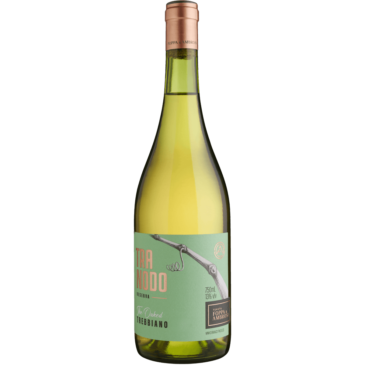 Tenuta Foppa & Ambrosi Tra Nodo Reserva The Oaked Trebbiano - Tenuta Foppa & Ambrosi - Espumantes do Sul