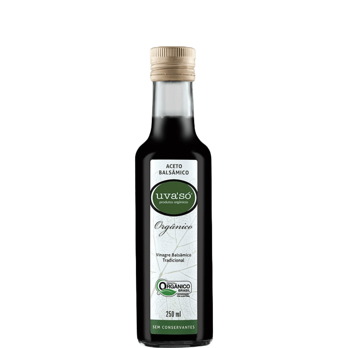 Uva'Só Vinagre Balsâmico Orgânico Tradicional 250ml - Uva'Só - Espumantes do Sul