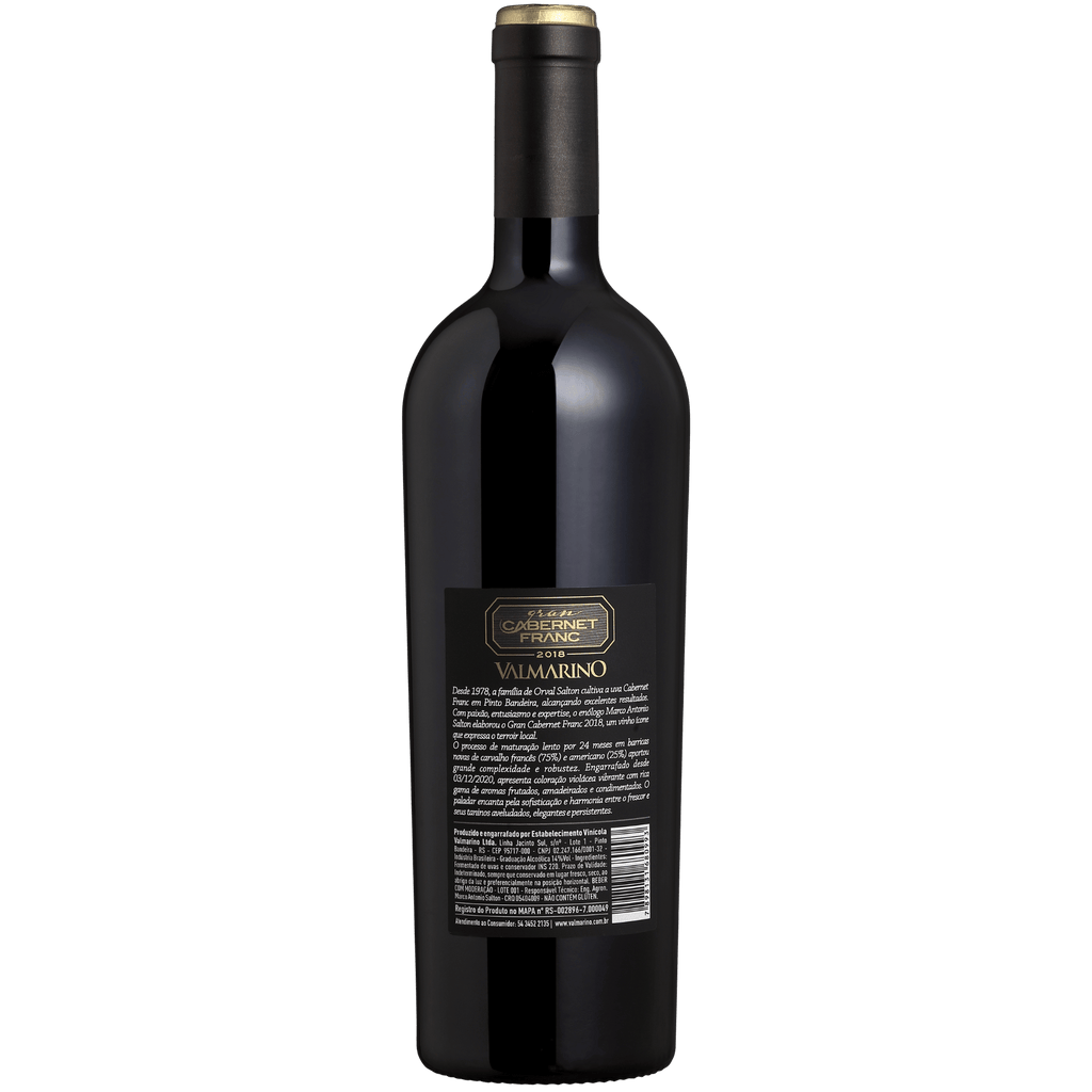 Valmarino Gran Cabernet Franc - CX 03 unidades - Valmarino - Espumantes do Sul