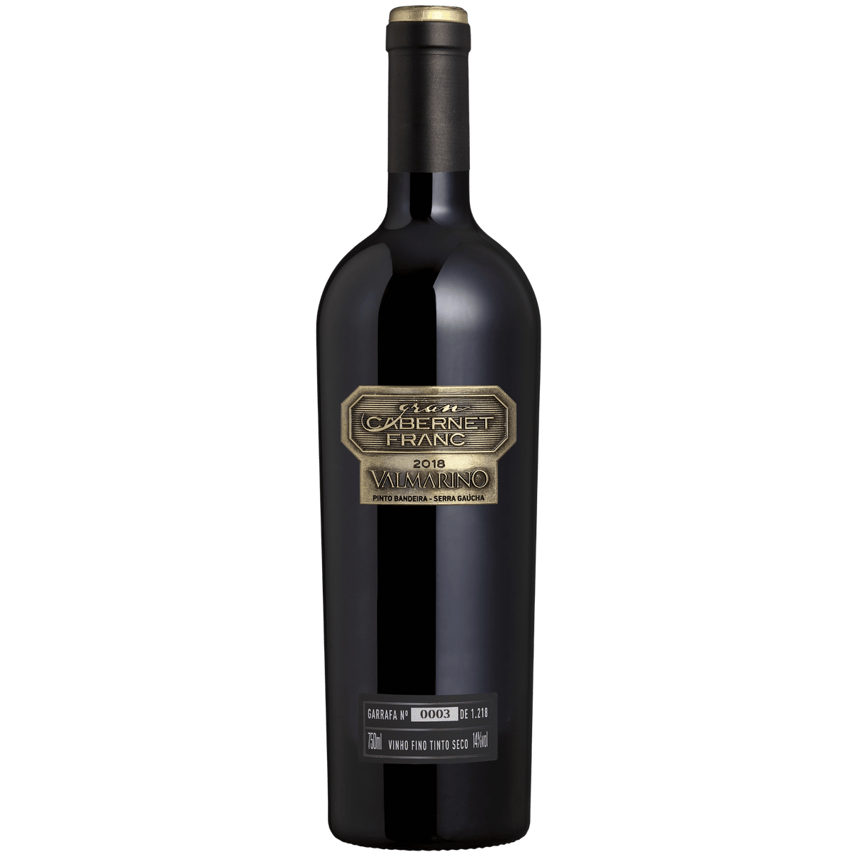 Valmarino Gran Cabernet Franc - CX 03 unidades - Valmarino - Espumantes do Sul