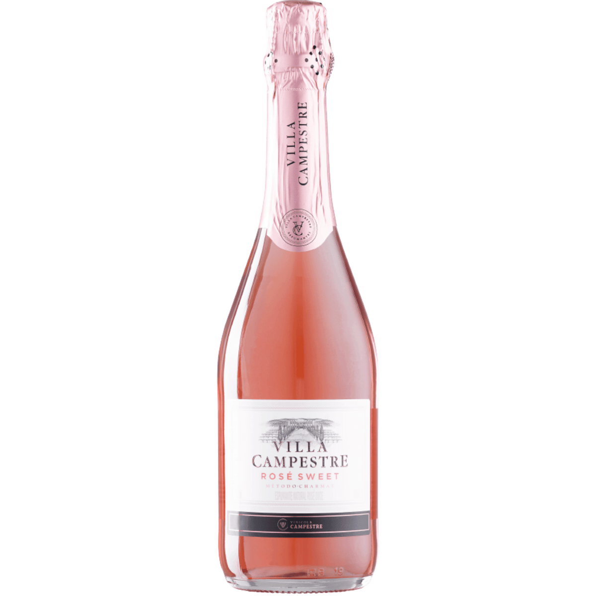 Villa Campestre Espumante Rosé Doce - Villa Campestre - Espumantes do Sul