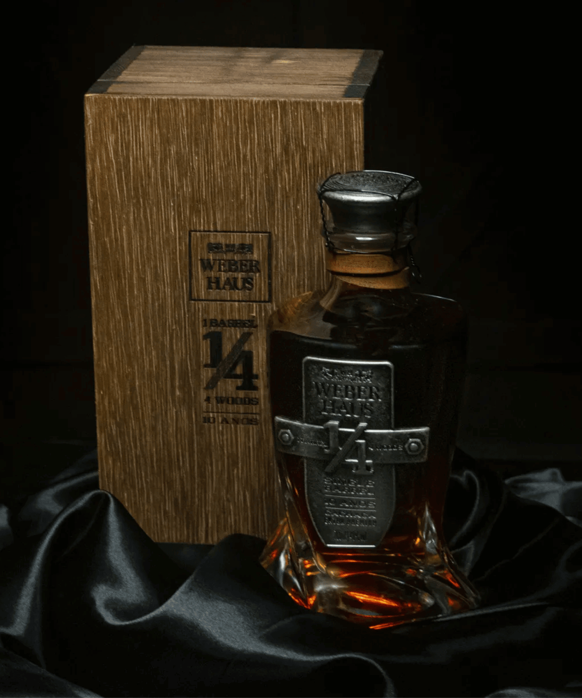 Weber Haus Single Barrel Cachaça 4 Madeiras 10 Anos - Weber Haus - Espumantes do Sul
