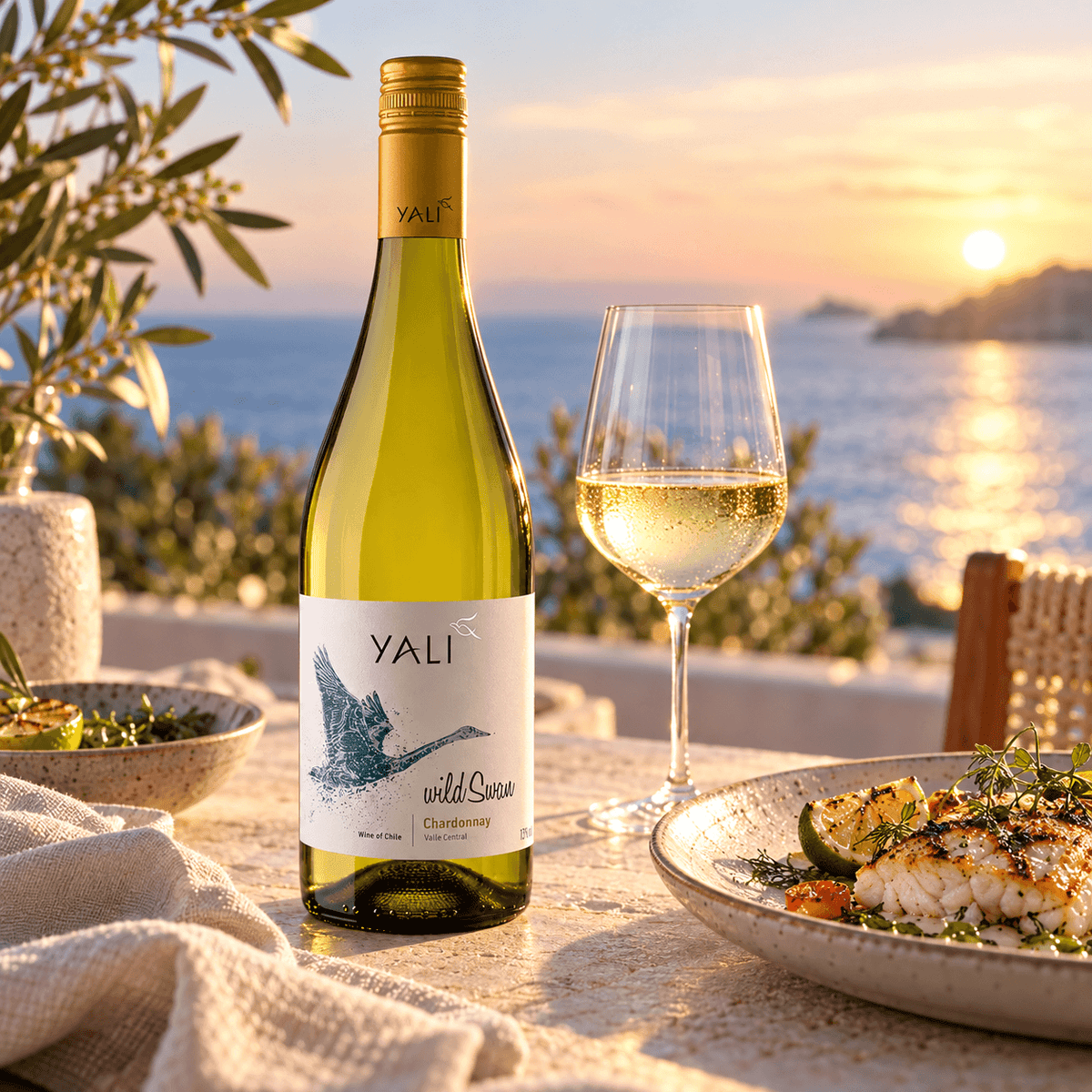 Yali Wild Swan Chardonnay - Yali - Espumantes do Sul