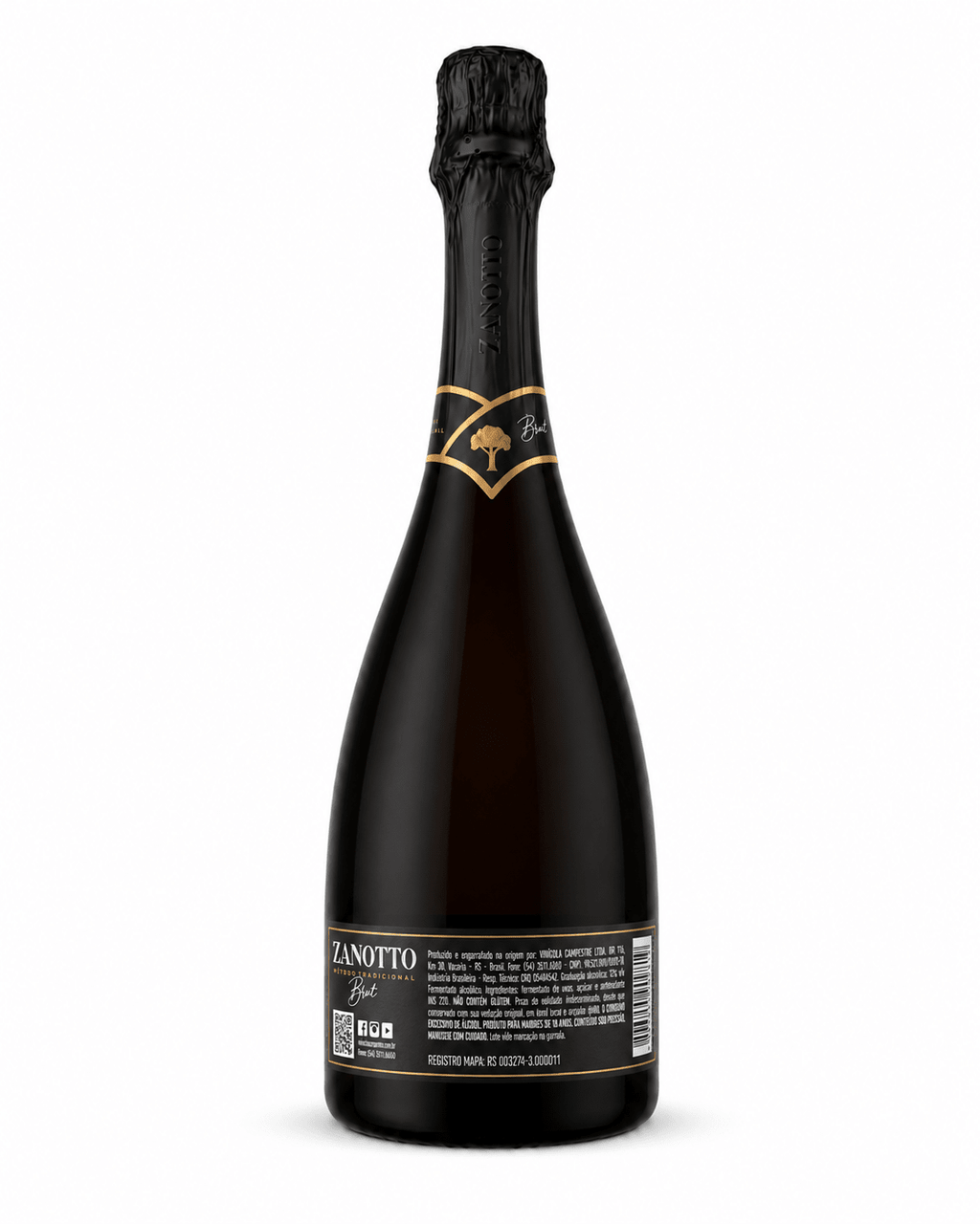 Zanotto Espumante Brut Champenoise - Zanotto - Espumantes do Sul